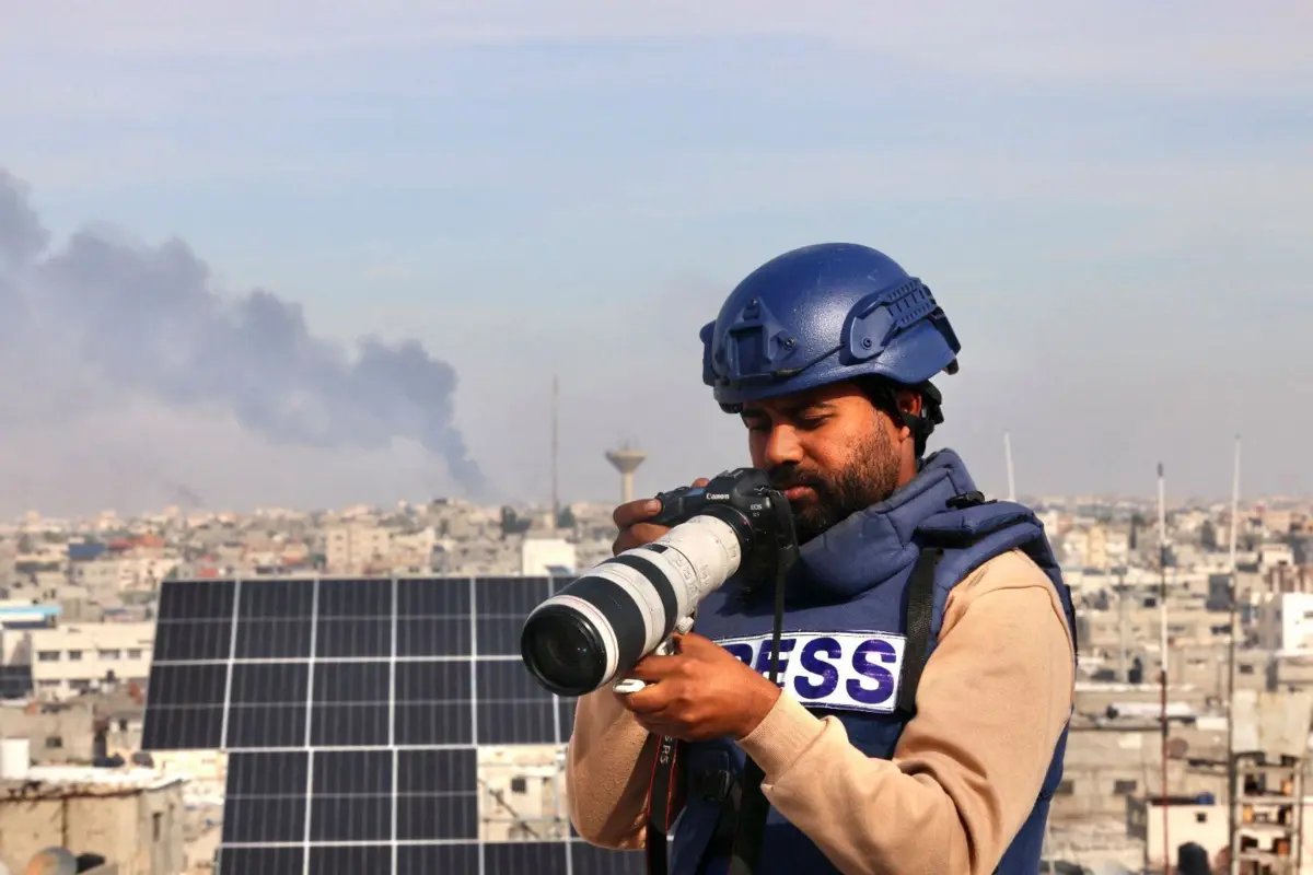 Shaath, repórter de imagem independente, era colaborador regular da AFP