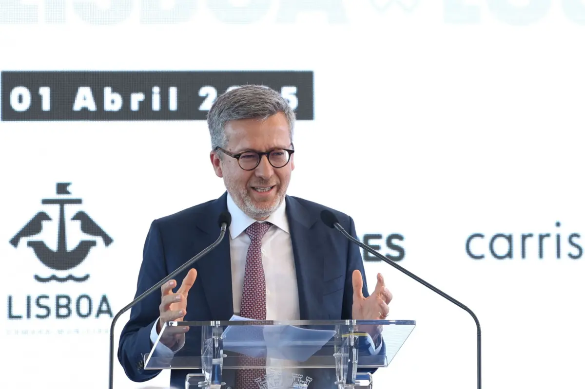 O presidente da Câmara Municipal de Lisboa (CML), Carlos Moedas