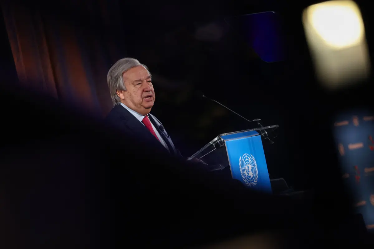 António Guterres, secretário-geral das Nações Unidas
