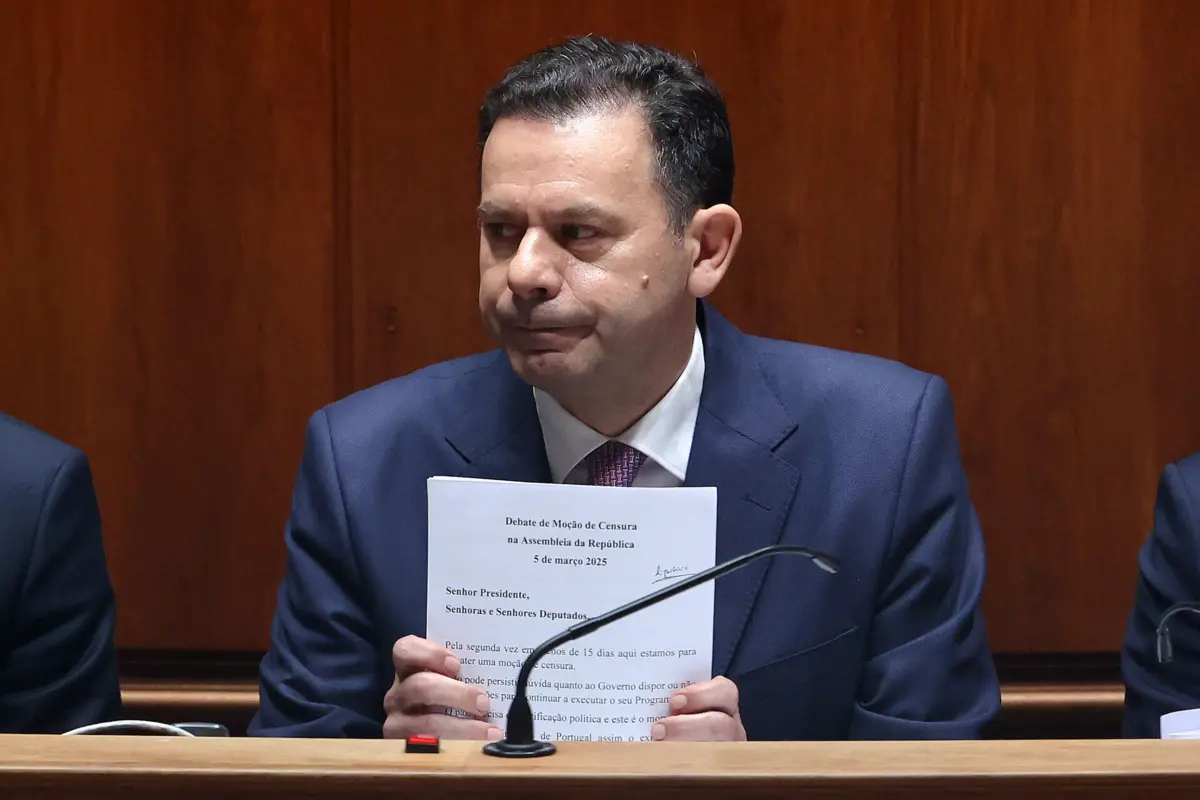 Imagem de contexto do artigo Moção de censura chumbada sem surpresas