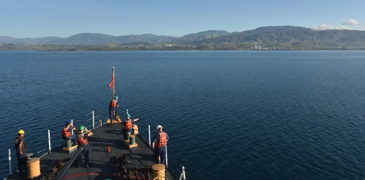 Imagem de contexto do artigo Pelos menos 40 mortos em incêndio de barcaça ao largo da costa do Haiti