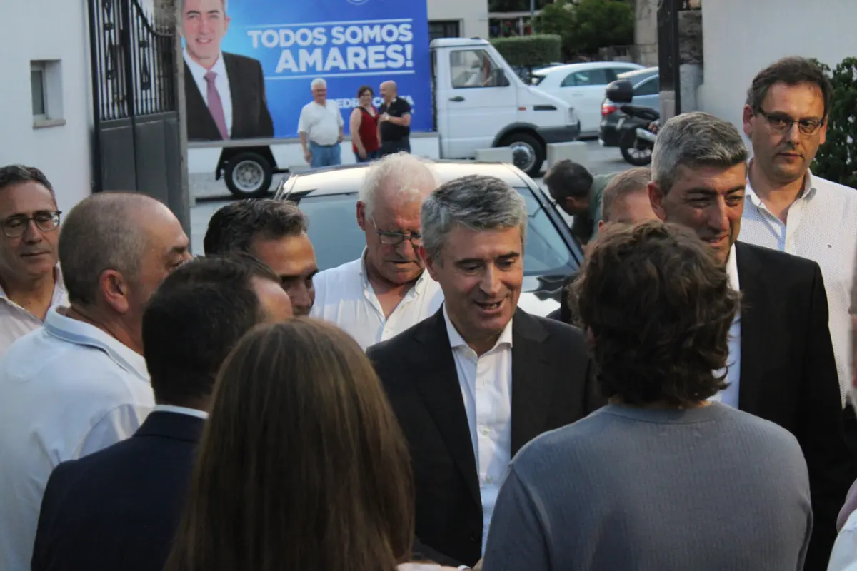 O líder do PS esteve em Amares