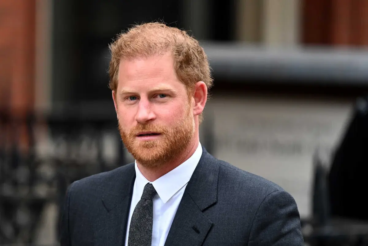 Harry é casado com a ex-atriz Meghan Markle