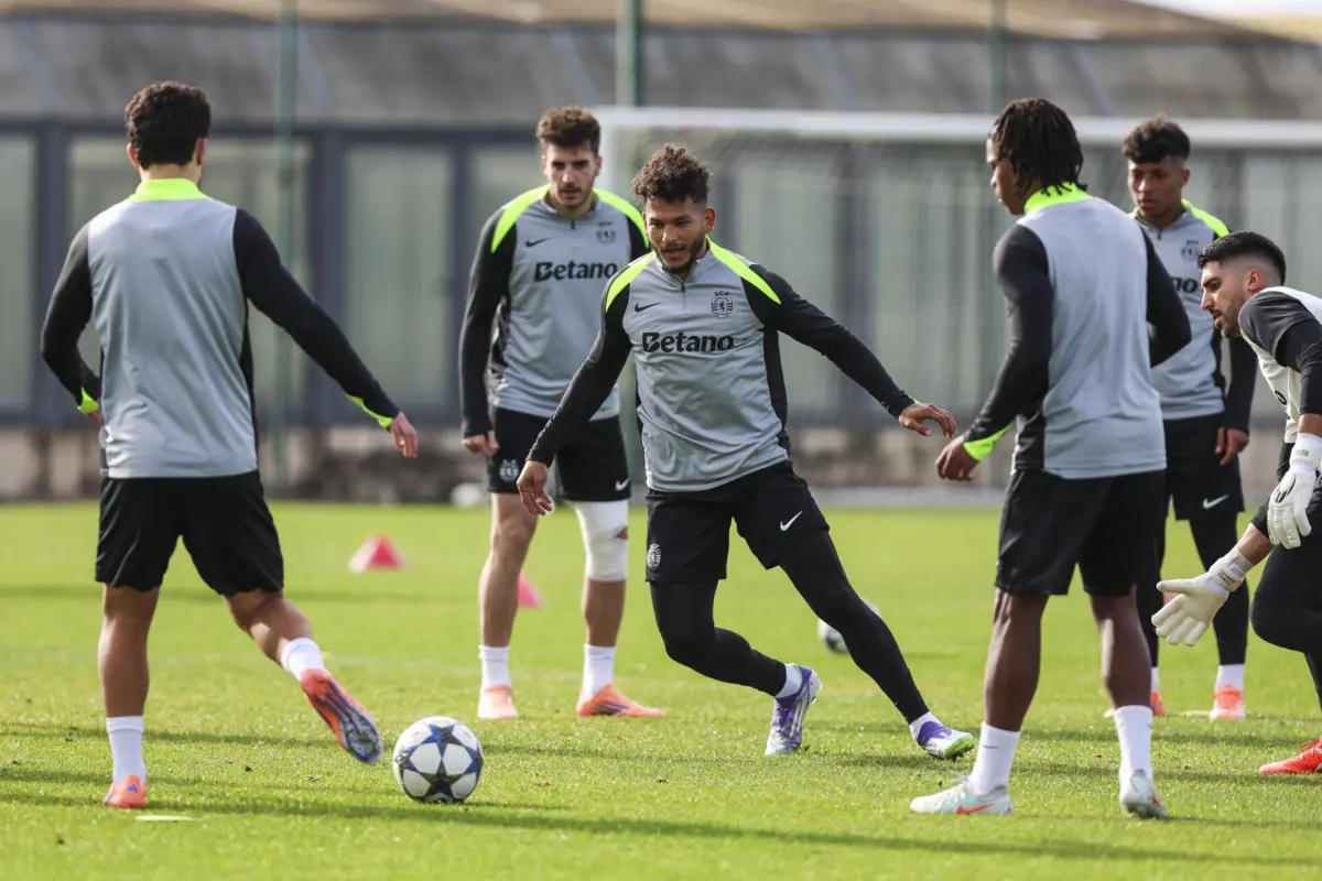 O Sporting é oitavo na Champions com 10 pontos nas primeiras cinco jornadas