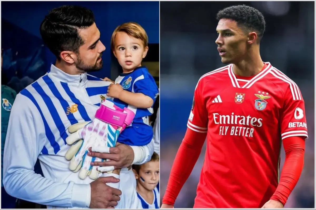 Portista Diogo Costa já é pai de Tomás, que faz dois anos, enquanto o benfiquista Alexander Bah prepara a estreia na paternidade