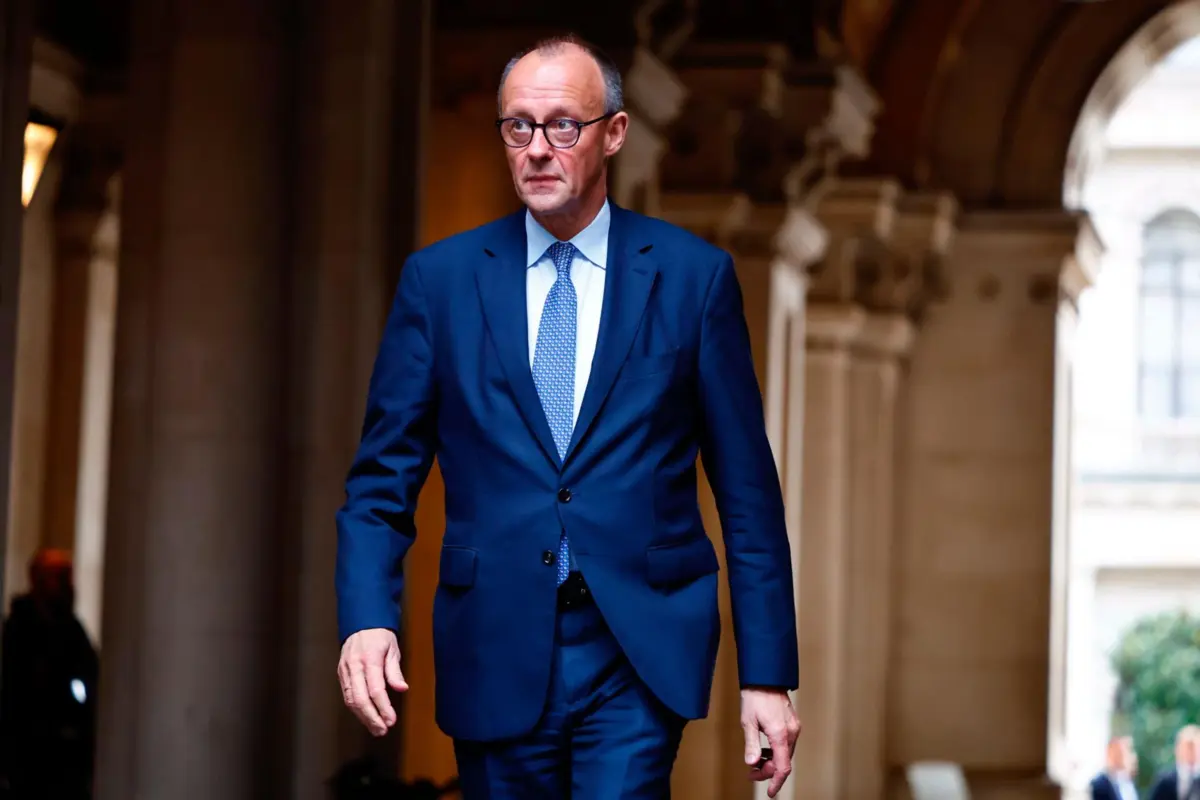 O chanceler alemão Friedrich Merz