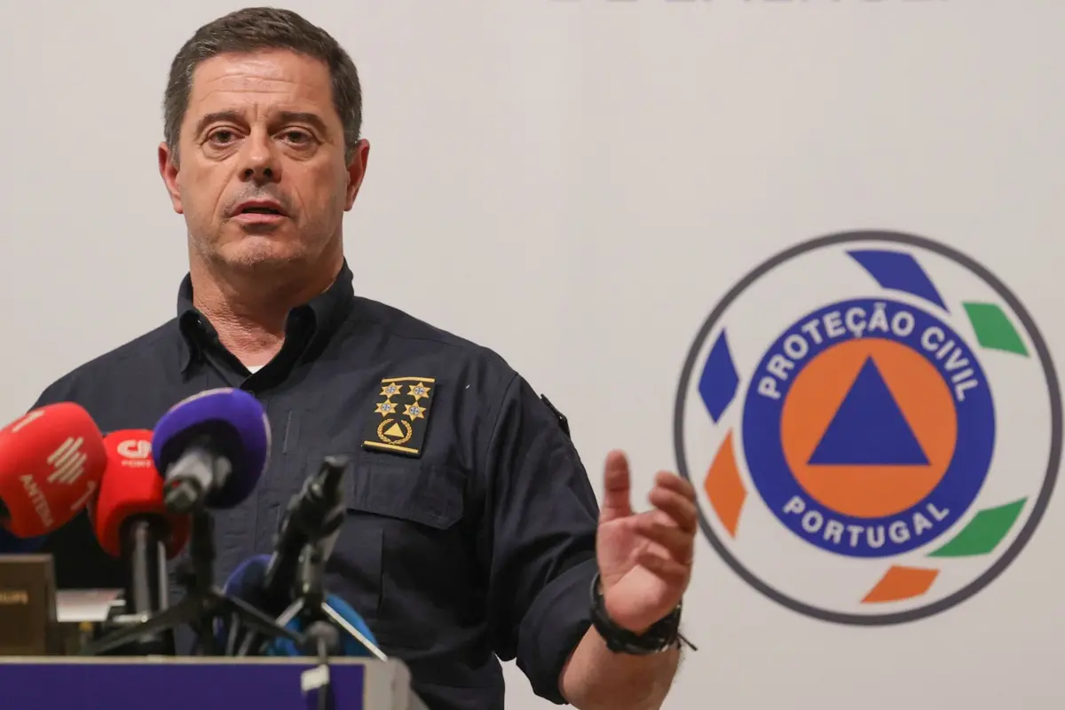 O comandante nacional de emergência e proteção civil, Mário Silvestre