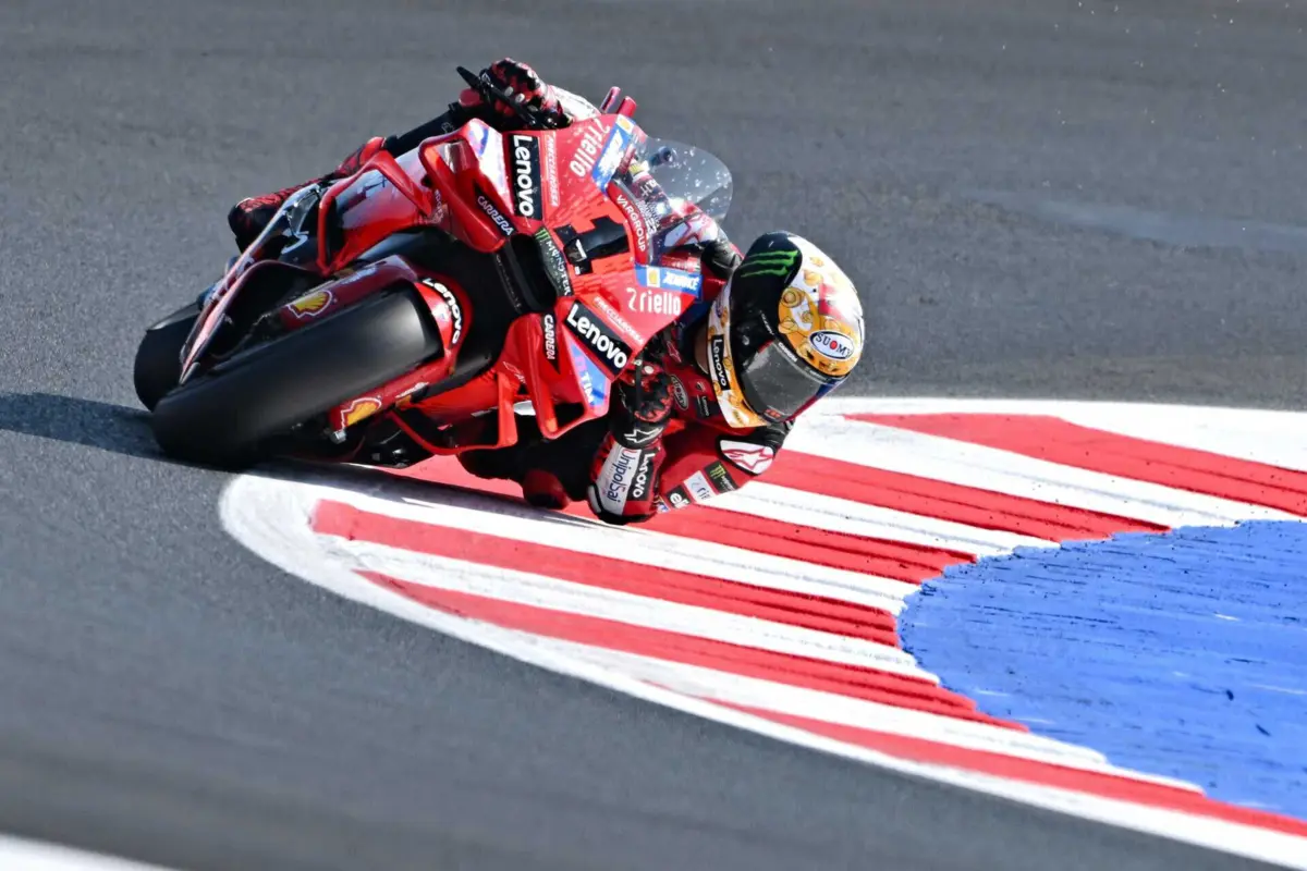 Piloto italiano Francesco Bagnaia (Ducati)