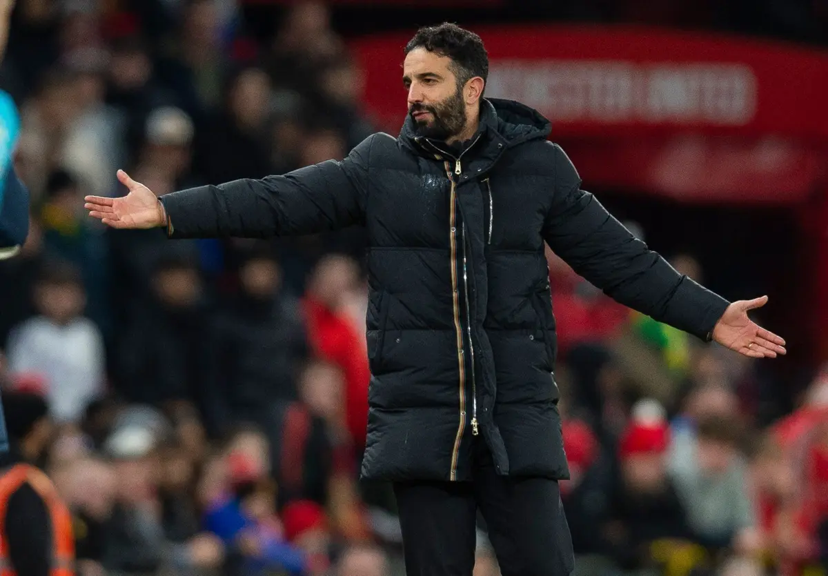 Amorim num jogo da sua equipa