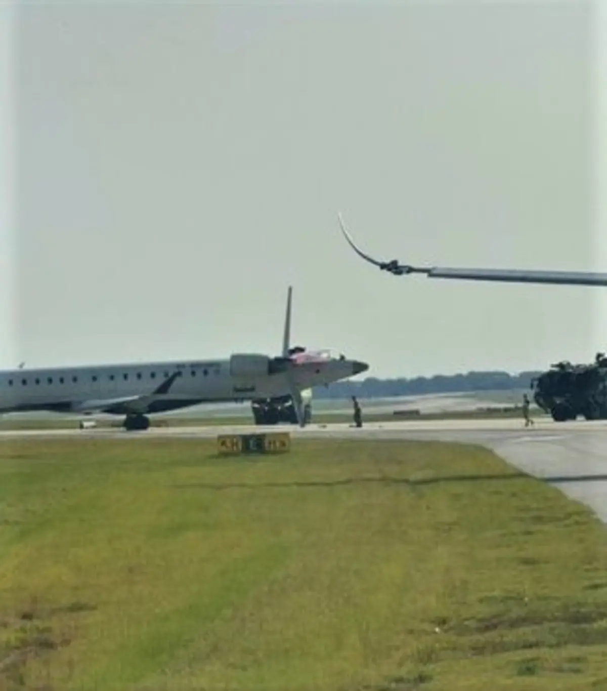 Aviões sofreram danos significativos