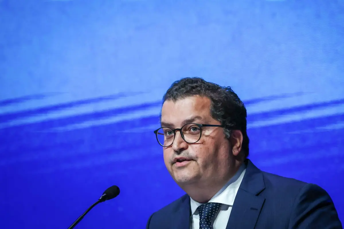 O ministro das Finanças, Joaquim Miranda Sarmento