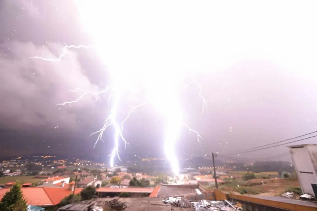 Trovoada em Famalicão