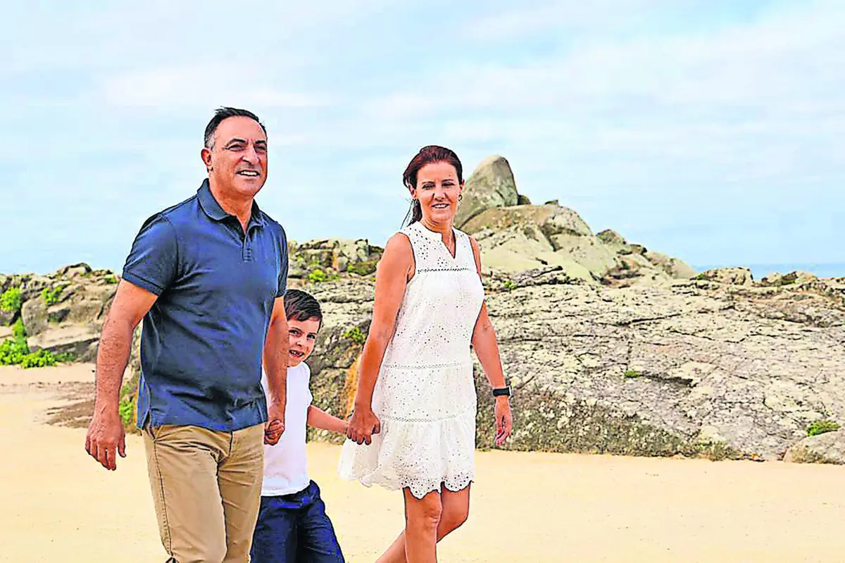 Autarca de Vila do Conde de férias com a mulher e o filho