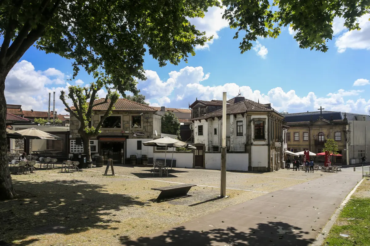 Largo do Centenário, em Valongo