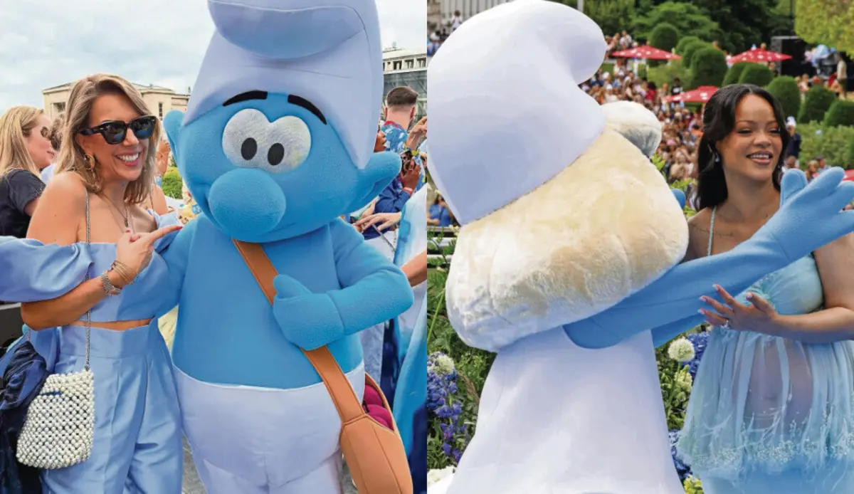 Ana Garcia Martins viu um “olho e uma mão de Rihanna” brinca e diz que são “BFFS”