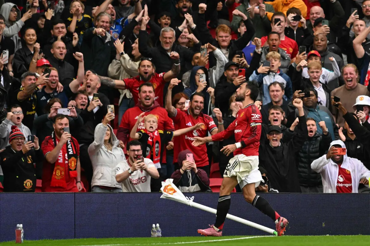 Bruno Fernandes deu a vitória ao Man. United