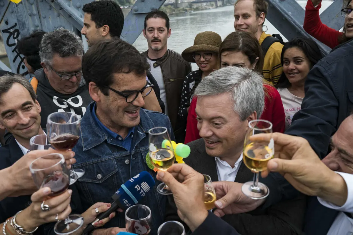 Cumprimento entre autarcas, em 2019