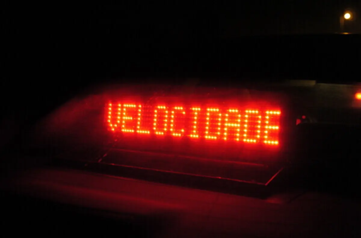 Multas por excesso de velocidade não foram pagas