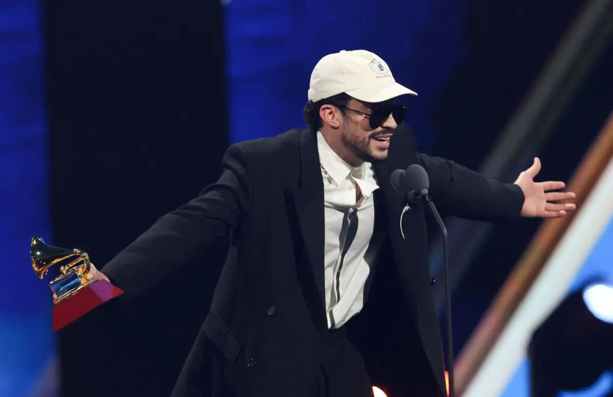 Porto-riquenho Bad Bunny venceu cinco prémios de música Grammy Latinos