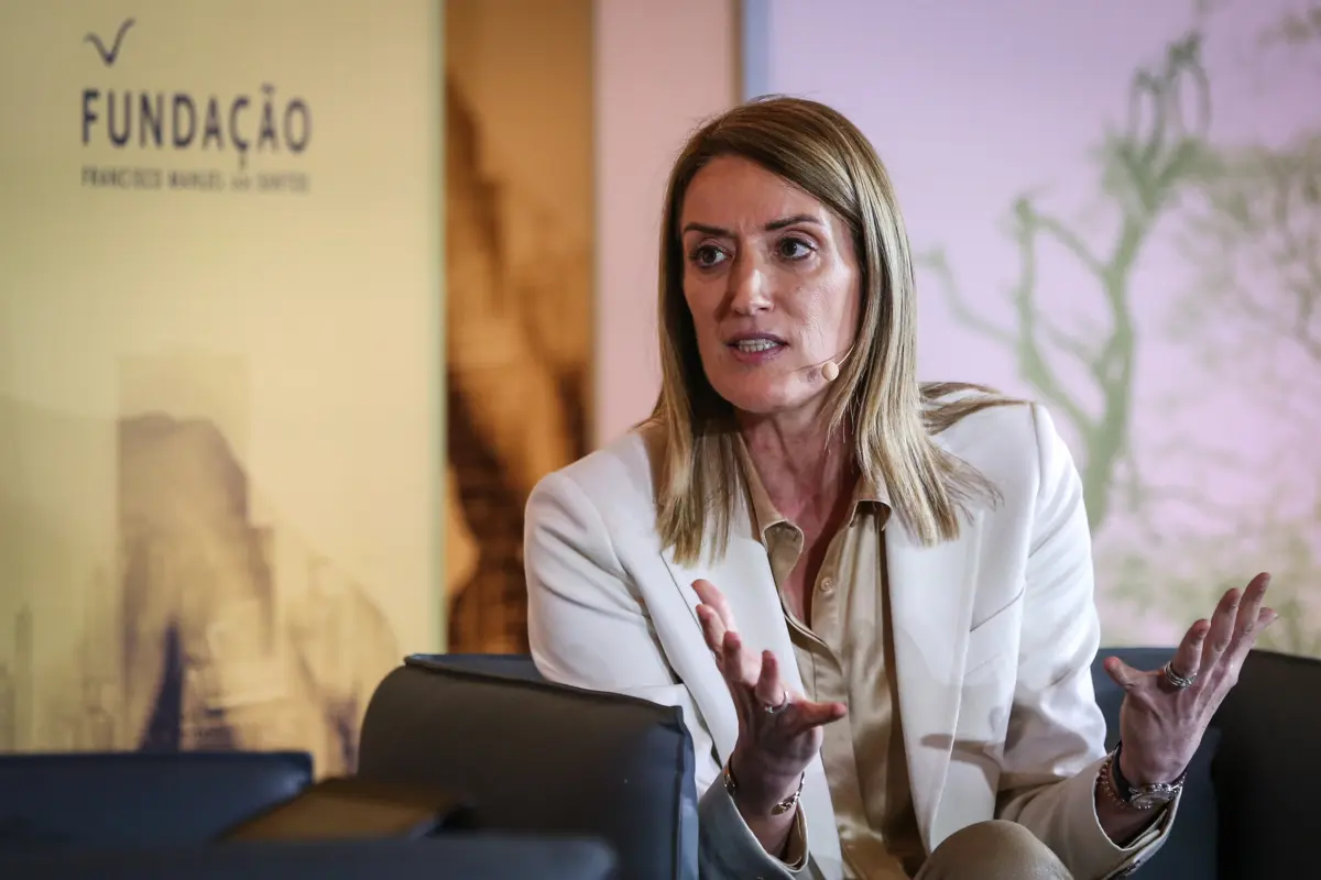 Roberta Metsola, presidente do Parlamento Europeu