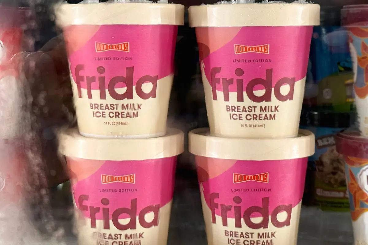 Produto não contém leite humano