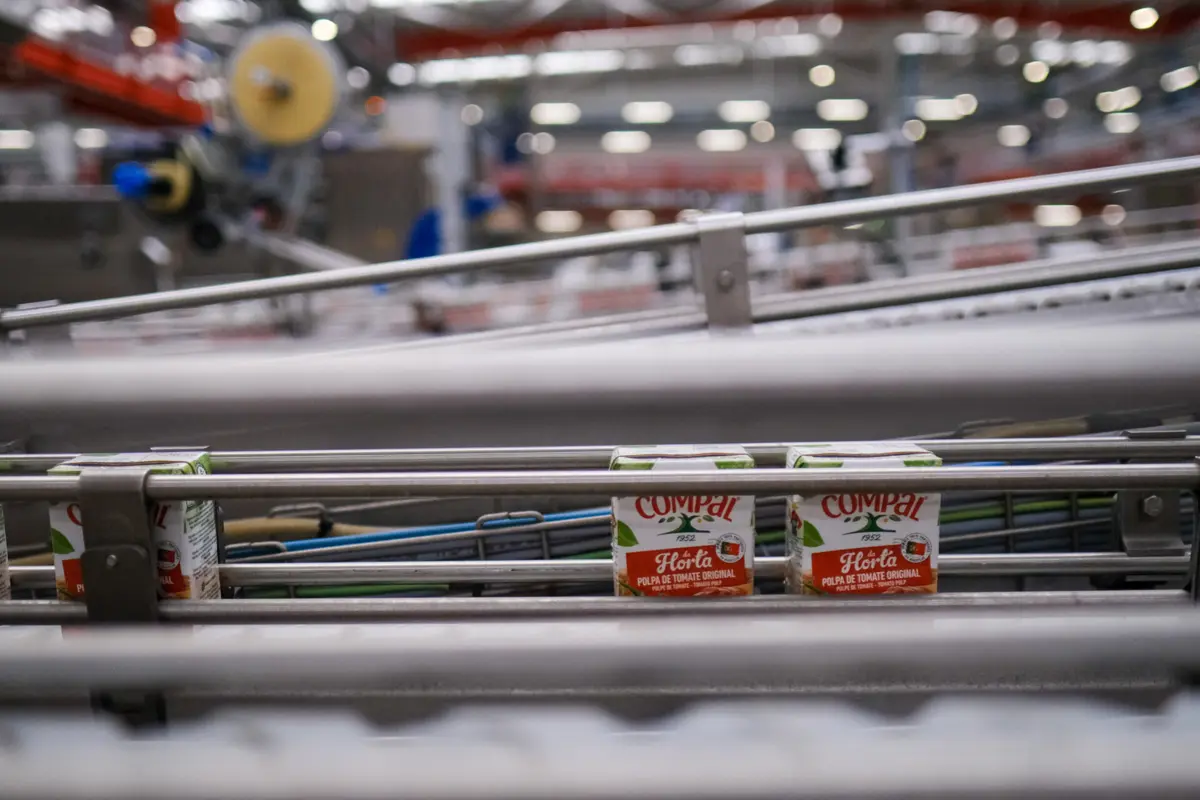 Fábrica Sumol+Compal, em Almeirim