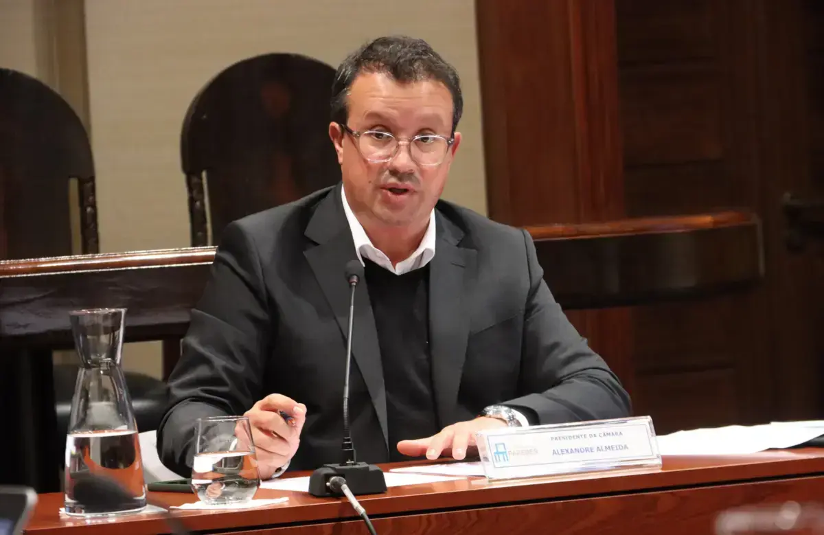 Alexandre Almeida, presidente da Câmara Municipal de Paredes