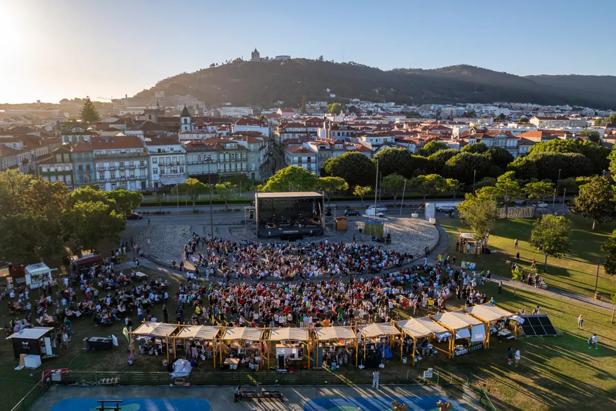 O Jardim da Marina, em Viana do Castelo