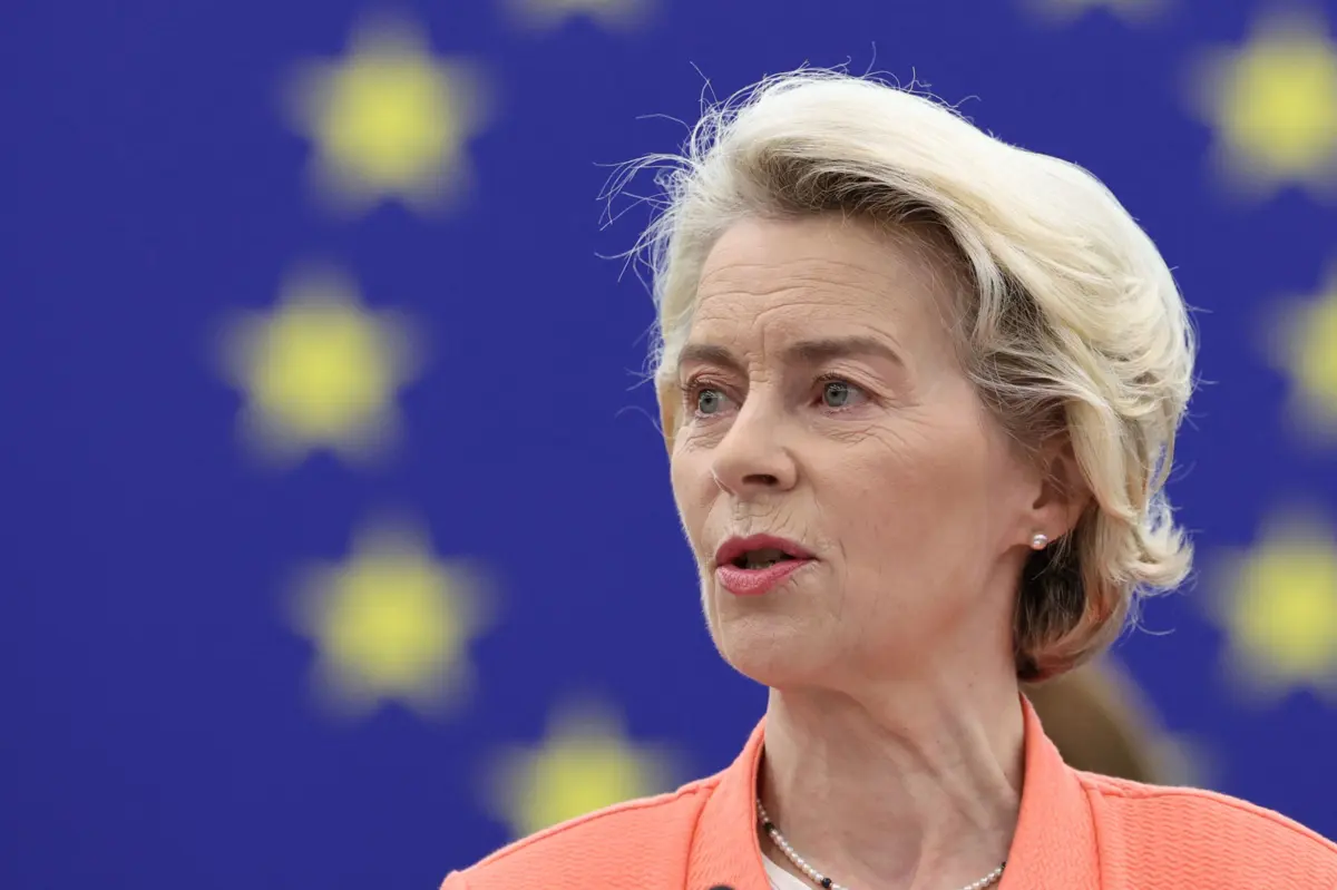 Ursula von der Leyen, presidente da Comissão Europeia