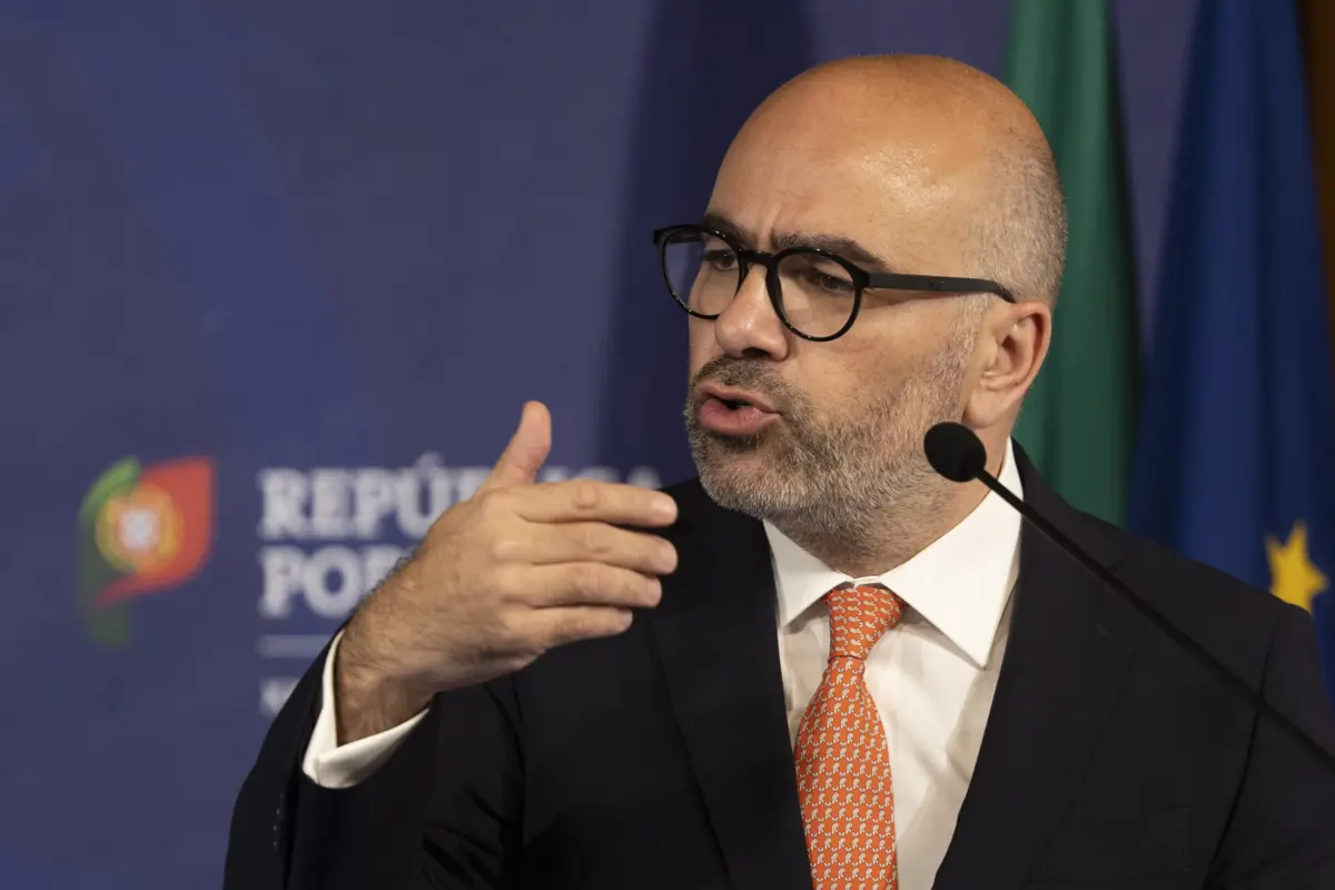 Ministro das Infraestruturas Miguel Pinto Luz