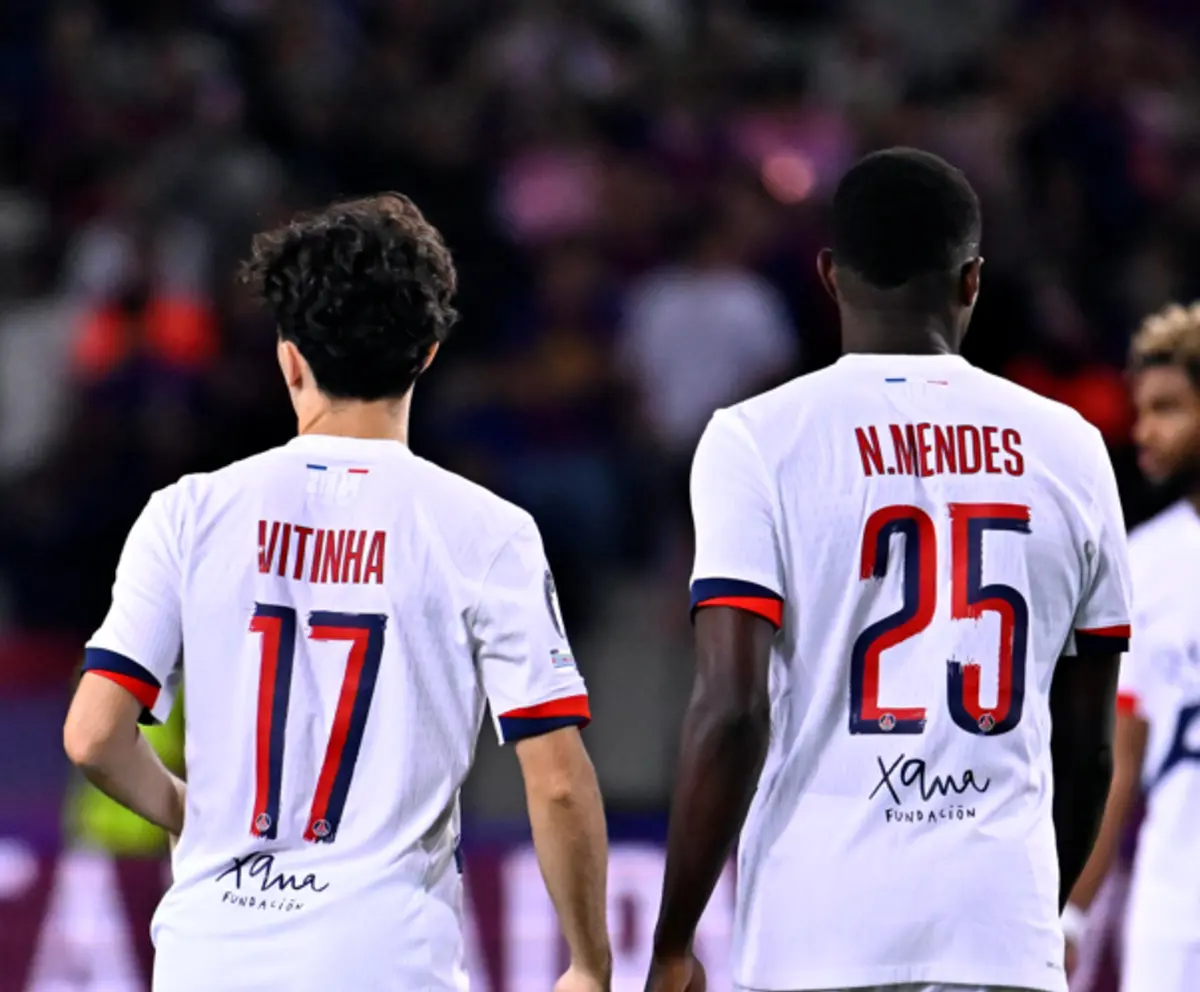 Imagem de contexto do artigo Vitinha e Nuno Mendes no Onze do Ano da FIFPro