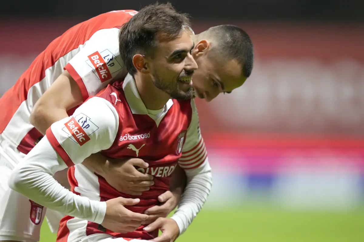 Braga goleou o Casa Pia por 4-0