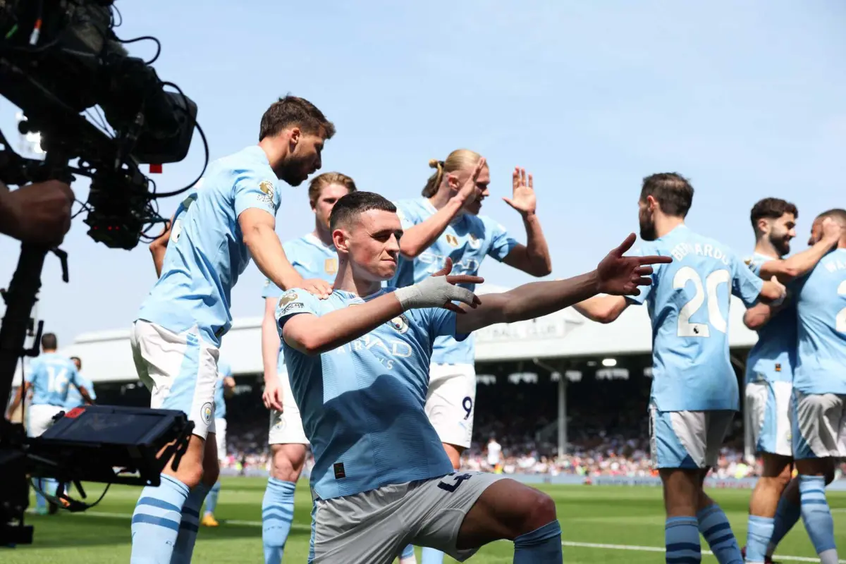 Manchester City pode fazer a festa do campeonato inglês, amanhã, no jogo frente ao West Ham
