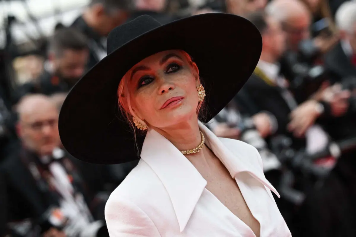 A atriz francesa Emmanuelle Beart