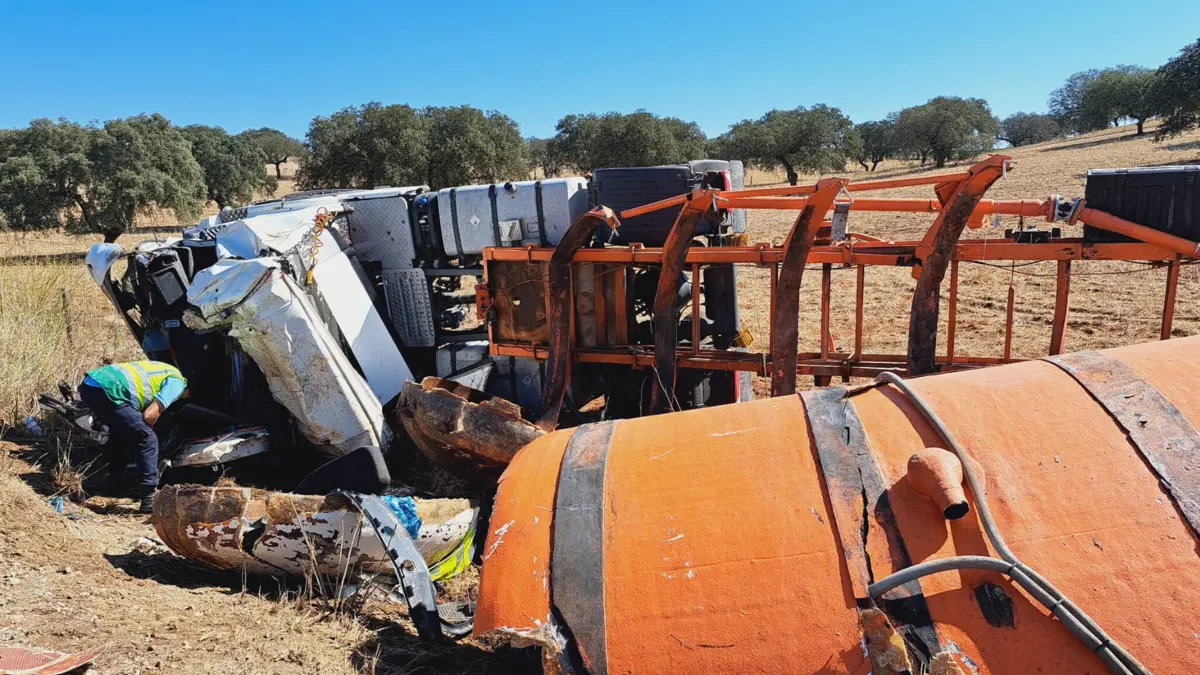 Condutor espanhol morreu