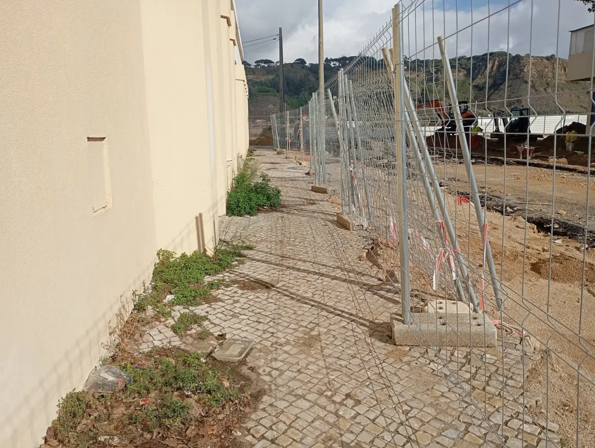 Local onde Shamin Bhai foi esfaqueado