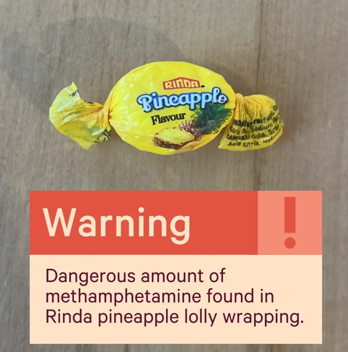 Cada rebuçado terá uma quantidade de droga que pode valer nas ruas até 500 euros