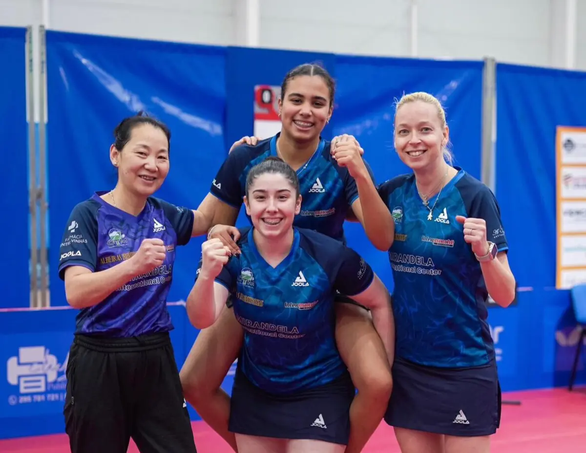 Imagem de contexto do artigo Mirandela conquista Taça de Portugal feminina de ténis de mesa