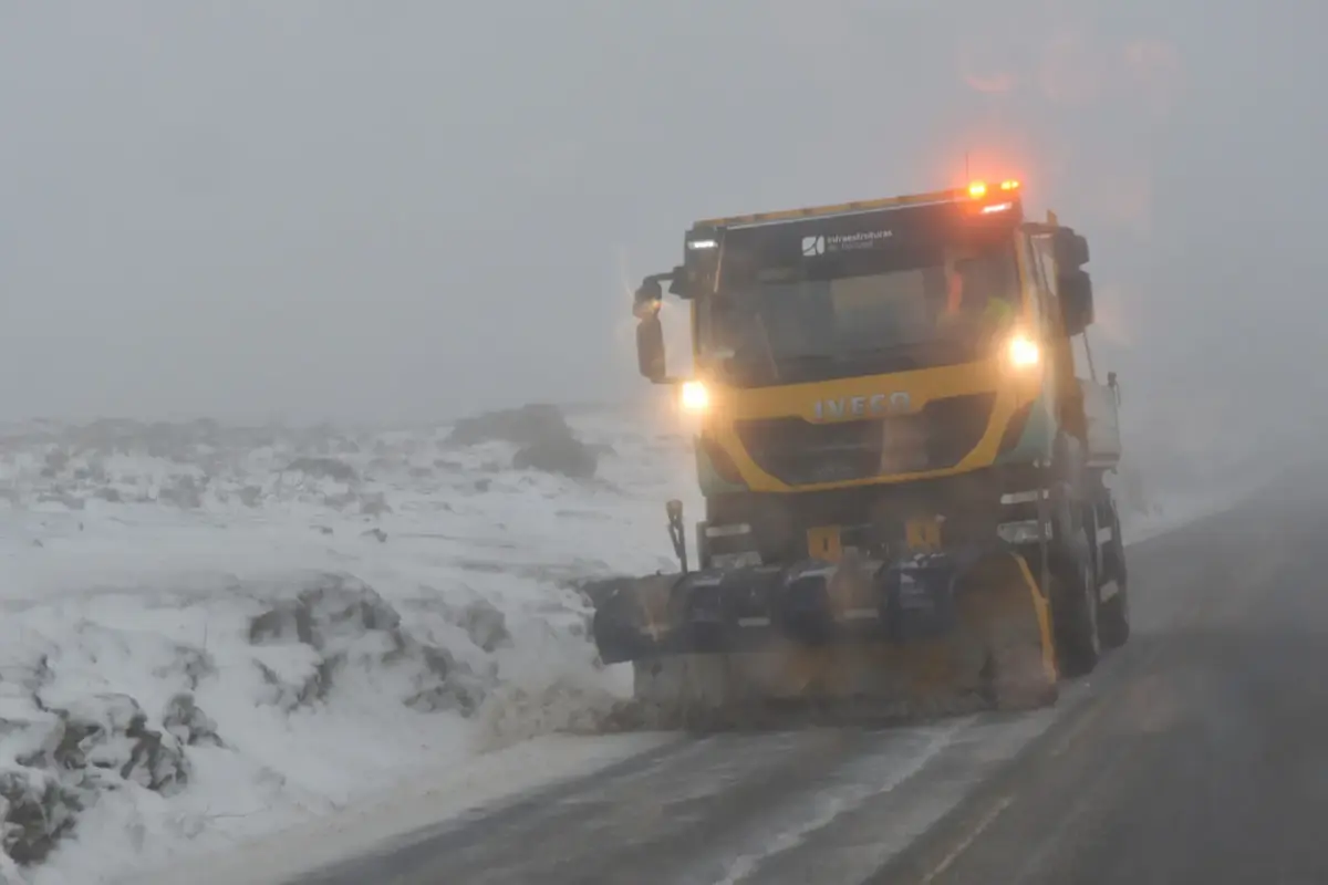 Acessos cortados na Serra da Estrela