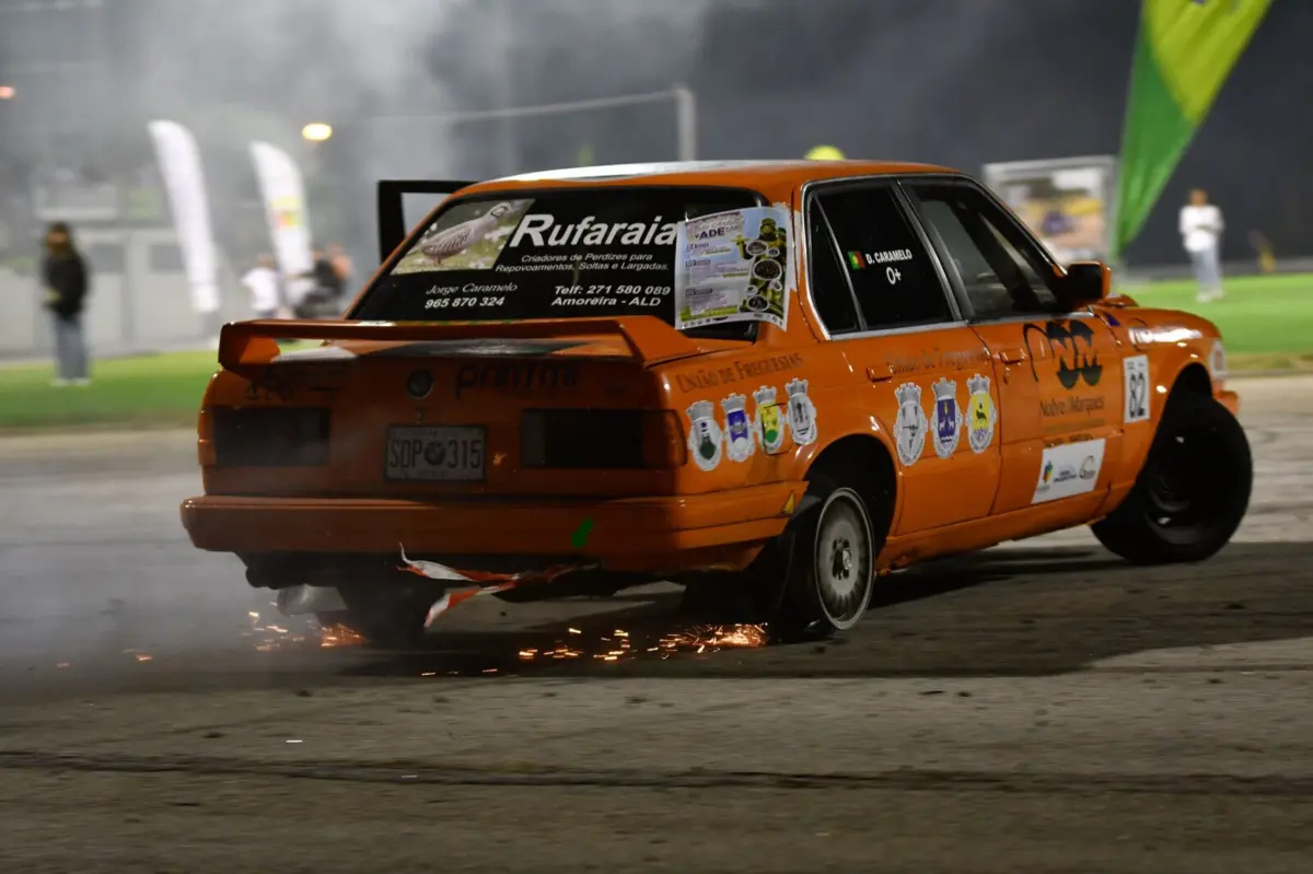 Imagem de contexto do artigo Slalom automóvel animou Castelo Rodrigo