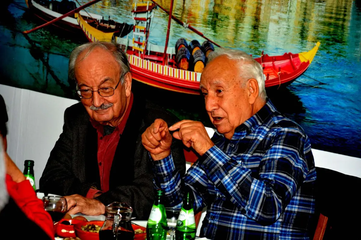 Helder Pacheco e Germano Silva, dois dos mais destacados divulgadores e estudiosos da História do Porto