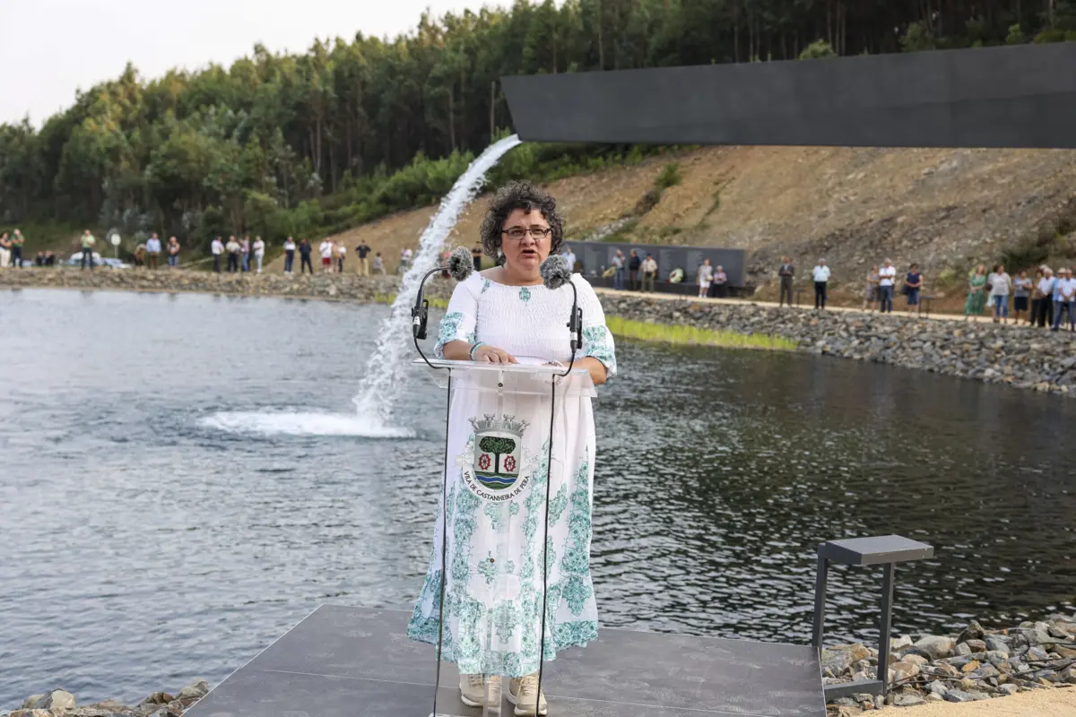 Dina Duarte, presidente da Associação de Vítimas do Incêndio de Pedrógão Grande