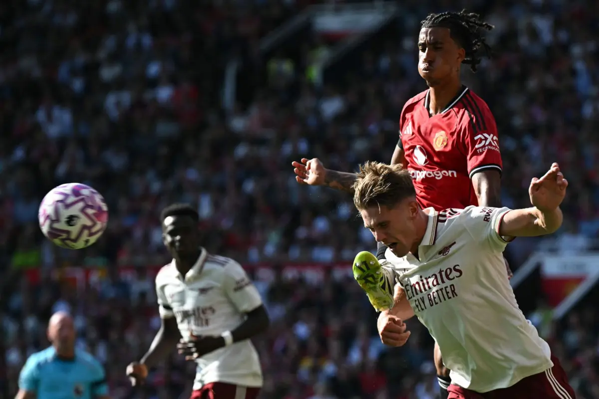 Gyokeres estreou-se contra o Manchester United de Ruben Amorim