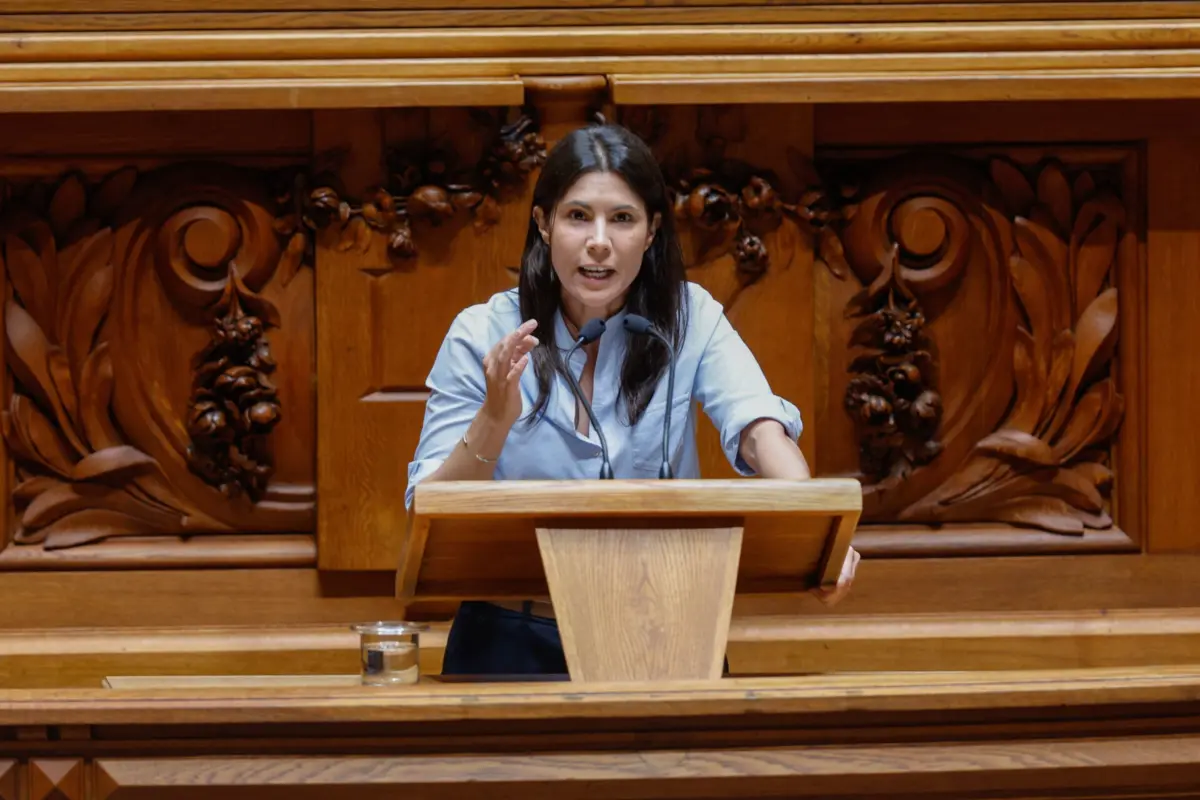 A coordenadora do BE, Mariana Mortágua