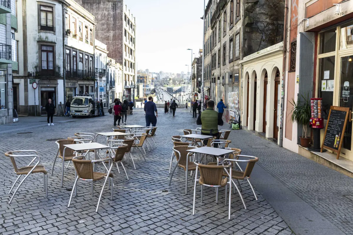 Confrontos ocorreram nas imediações da ponte Luís I