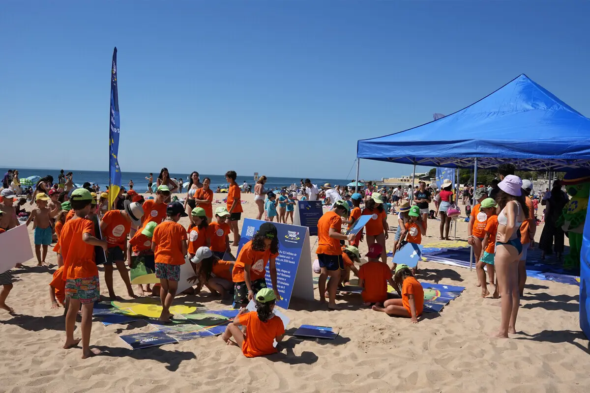 Imagem de contexto do artigo TransforMAR: o projeto que recolhe plástico para salvar o mar