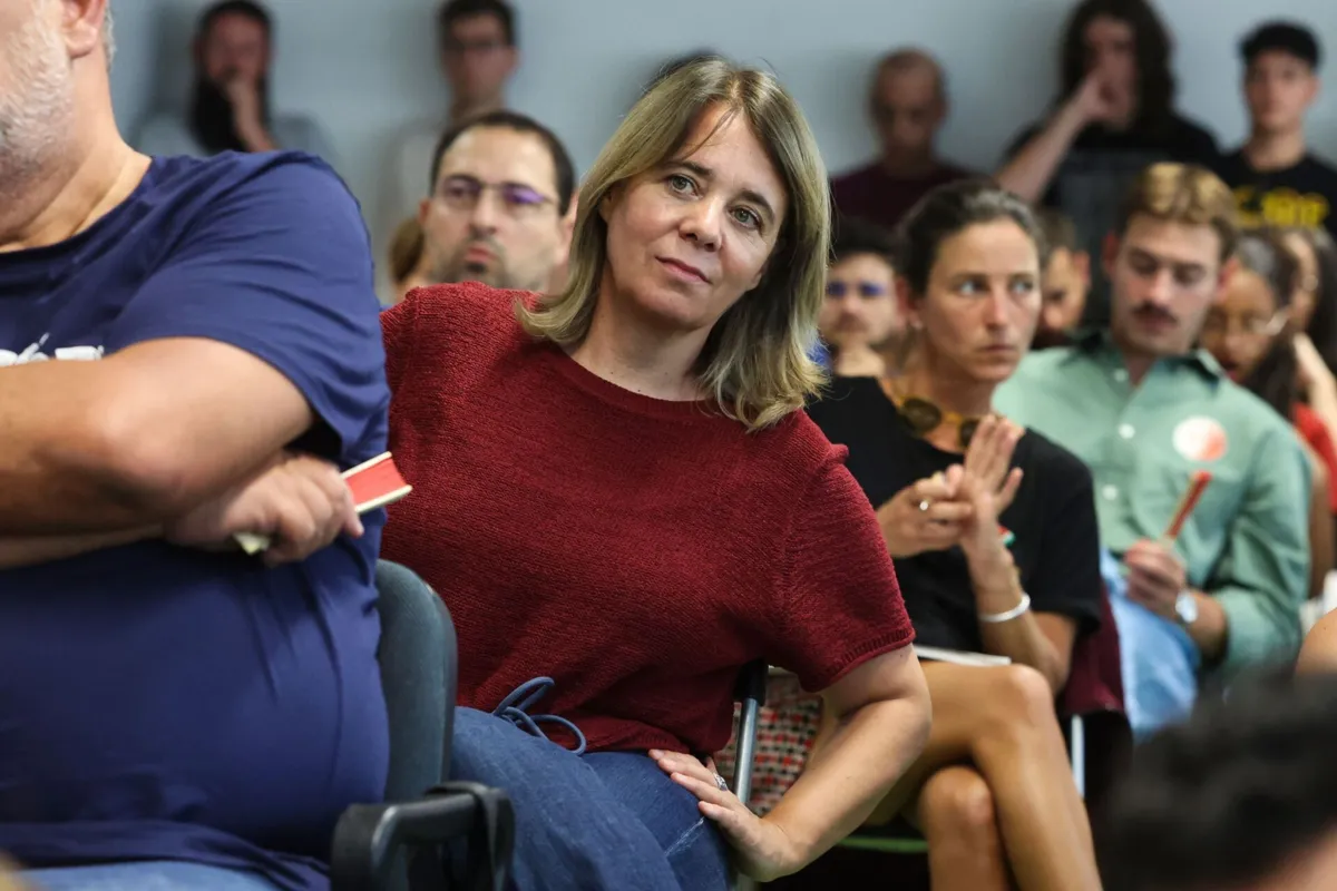 A candidata presidencial, Catarina Martins