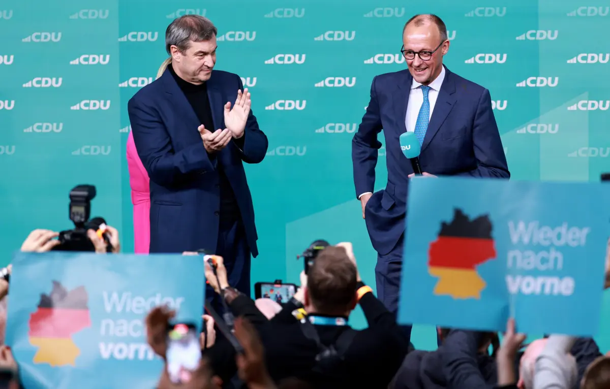 Bloco conservador CDU/CSU conquistou 29% dos votos, seguido pela AfD, que duplica resultado de 2021, com 21%, nas eleições na Alemanha