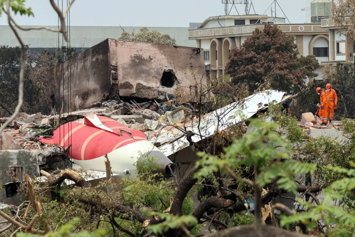 Imagem de contexto do artigo Novo balanço aponta para 279 mortos na queda de avião na Índia