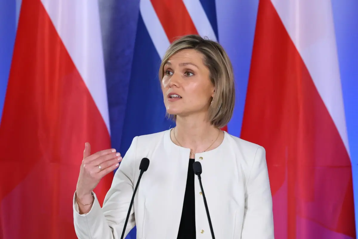 Kristrun Frostadottir, primeira-ministra da Islândia